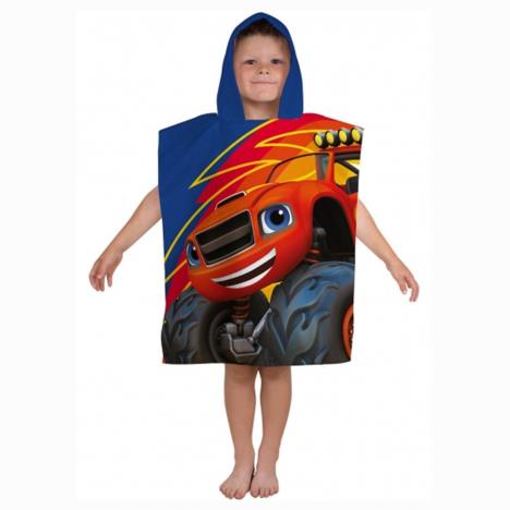 Blaze & The Monster Machines Hooded Towel Poncho £6.99